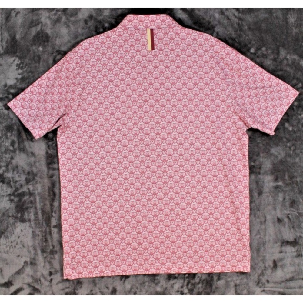 Rhoback Florida State Doak Sz Large Short Sleeve Collegiate Polo Golf Preppy - Picture 2 of 10